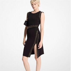 NWT MICHAEL KORS
Studded Matte Jersey Dress